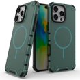 thumbnail image 1 of Decase for iPhone 12 Pro Max Mag-Safe Case,Military-Grade Drop Protection,Built-in Magnet,Heat Dissipation Back Cover,Support Wireless Charging,Shockproof Rugged PC+TPU Bumper Phone Case,Darkgreen, 1 of 8