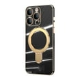 thumbnail image 1 of Decase iPhone 12 Pro Max Phone Case,with Magnetic Invisible Kickstand & Camera Lens Film,[Support Magnetic Car Mount] Plating Ultra Slim Shockproof Cover for Women Men,,black, 1 of 7