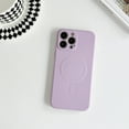 thumbnail image 1 of Decase for iPhone 13 Pro 6.1 Inch Soft TPU Slim Case with MagSafe Magnetic, Ultra Thin Shockproof Anti-Scratch Fitted Fashion Case for iPhone 13 Pro,Lightpurple, 1 of 9