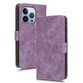 thumbnail image 1 of Decase for iPhone 13 Pro Max Flip Wallet Phone Case with RFID Blocking,Shockproof Hybrid PU Leather TPU Bumper Phone Case with Card Holder Slots Kickstand for iPhone 13 Pro Max,Purple, 1 of 9