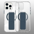 thumbnail image 1 of Decase for iPhone 13 Pro Slim Clear Case with Stand Hand Strap,Support Wireless Charging,Shockproof Rugged Dual-Layer Transparent Magnetic Back Cover for iPhone 13 Pro,Darkblue, 1 of 8