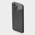 thumbnail image 1 of Decase for iPhone 14 Pro Max Case Compatible with Camera Lens Protector and Safety Lock Metal Aluminum Alloy Bumper Matte Frosted Translucent Back Wireless Charging Cover, Black, 1 of 9