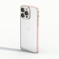 thumbnail image 1 of Decase for iPhone 14 Pro Max Case Compatible with Camera Lens Protector and Safety Lock Metal Aluminum Alloy Bumper Matte Frosted Translucent Back Wireless Charging Cover, Gold, 1 of 9
