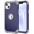 thumbnail image 1 of Decase for iPhone 15 Plus Support Wireless Charging Case,Hybrid Shockproof Anti-Scratch PC Bumper Triple-Layer Protector Phone Hard Back Cover Case for iPhone 15 Plus,Blue, 1 of 8