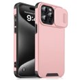 thumbnail image 1 of Decase for iPhone 15 Pro Case Compatible with Mag-safe, PC+TPU Back Cover Magnetic Case with Slide Camera Cover, Slim Case for Apple iPhone 15 Pro 6.1 inch,Pink, 1 of 8