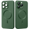 thumbnail image 1 of Decase for iPhone 15 Pro Compatible with Mag Safe Case,Camera Lens Protector,Slim Magnetic Shockproof Anti-Scratch Anti-Fingerprint Skin Friendly Matte Back Cover Case for iPhone 15 Pro,Green, 1 of 5