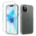 thumbnail image 1 of Decase for iPhone 15 Pro Dual-layer Protection Case,Silm Shockproof Hybrid TPU Bumper Anti-Scratch Crystal Clear Gradient PC Back Cover Drop Proof Protective Phone Case,Clear, 1 of 6