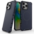 thumbnail image 1 of Decase for iPhone 15 Pro Max Mag-Safe Case,Military-Grade Drop Protection,Built-in Magnet,Heat Dissipation Back Cover,Support Wireless Charging,Shockproof Rugged PC+TPU Bumper Phone Case,Darkblue, 1 of 8