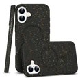 thumbnail image 1 of Decase for iPhone 16 Mag-Safe Case, Shockproof, Drop-Proof, Ultra Slim PC+Soft TPU Back Cover, Thin Matte Protective Case, 3X Military Standard Tested, Magnetic Protective Phone Case,Black, 1 of 7