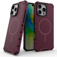 thumbnail image 1 of Decase for iPhone 16 Plus Mag-Safe Case,Military-Grade Drop Protection,Built-in Magnet,Heat Dissipation Back Cover,Support Wireless Charging,Shockproof Rugged PC+TPU Bumper Phone Case,Plum, 1 of 8