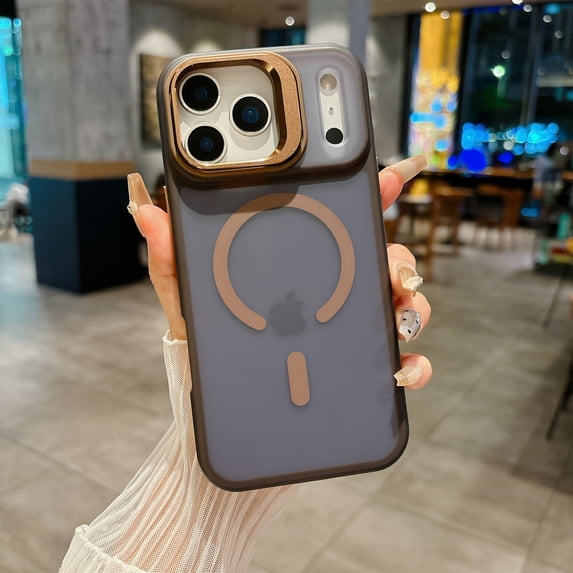 Decase for iPhone 17 Pro Max Matte Magnetic Case,Frosted Hard PC Back ...