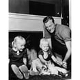 thumbnail image 1 of Decathalon Champion Bob Mathias With Children History (18 x 24), 1 of 2