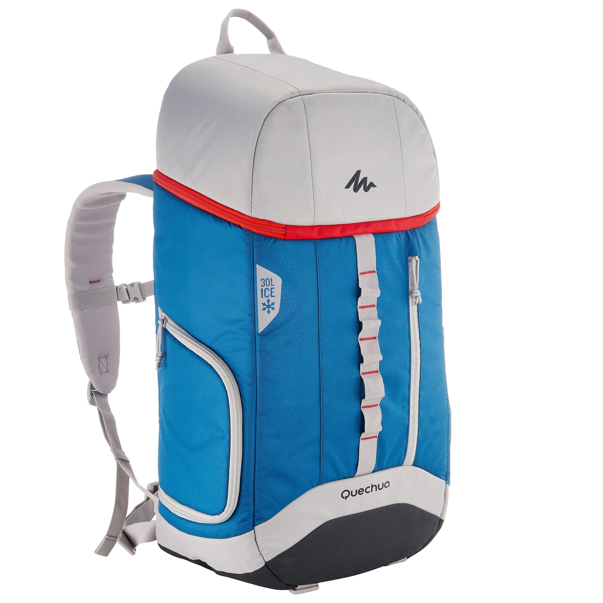 Decathlon Quechua, Hiking Cooler Backpack 30 L , Blue Multi, Size: 30 Large