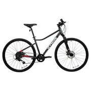 Decathlon - Riverside Hybrid Bike 500, L, 700c, Dark Gray