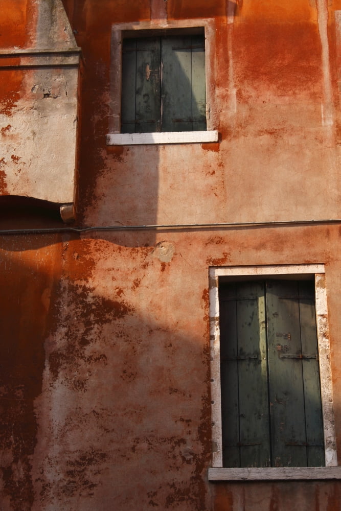 Decayed Facade Of A Building Venice Veneto Italy Canvas Art - Trish Punch Design Pics (12 x 19)