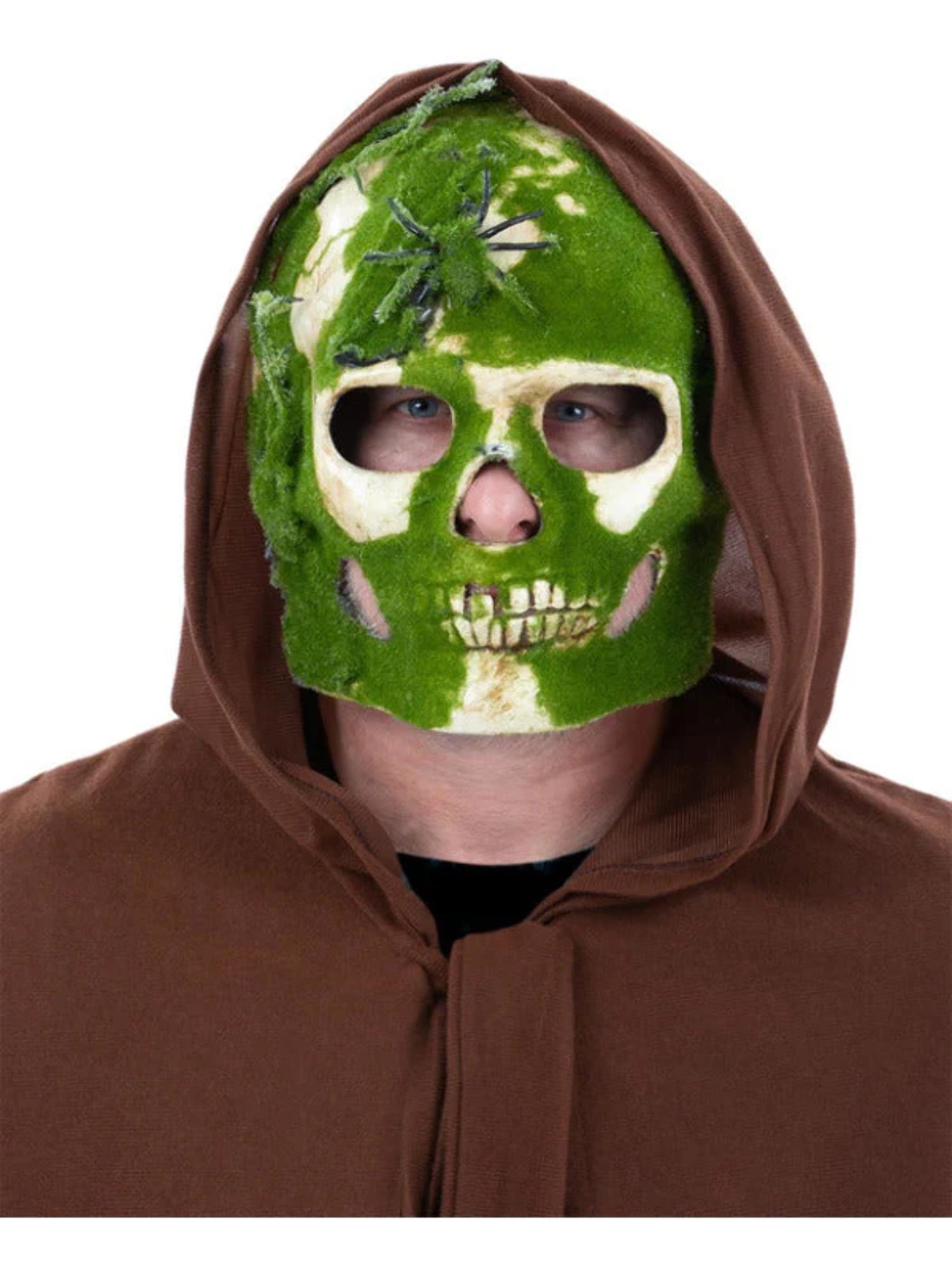 Decaying Moss Skull Mask for Adults Decaying Moss Skull Mask for Adults
