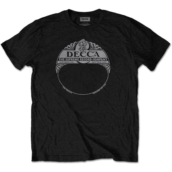 Decca Records Unisex T-Shirt Supreme Label (XX-Large)
