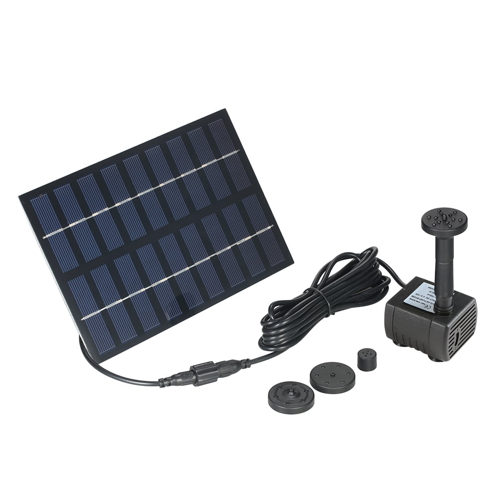 Decdeal Fountain,SolarPowered Pump SYOO Solar Water Solar Pump Water
