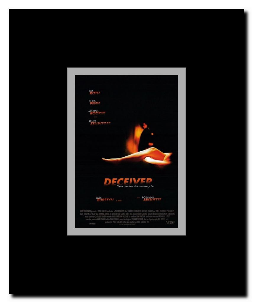 Deceiver Framed Movie Poster