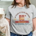thumbnail image 1 of December Birthday Shirt, Vintage December 1973 Shirt, 50Th Birthday Gifts For Women, Hello 50 Shirt, 50Th Birthday Gift For Men (Colors:Black; Sizes:S;), 1 of 1
