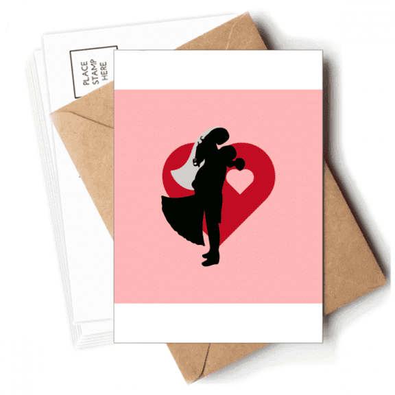 December Cozy Hug Valentines Day Postcards Envelopes Blank Note Cards Mailing