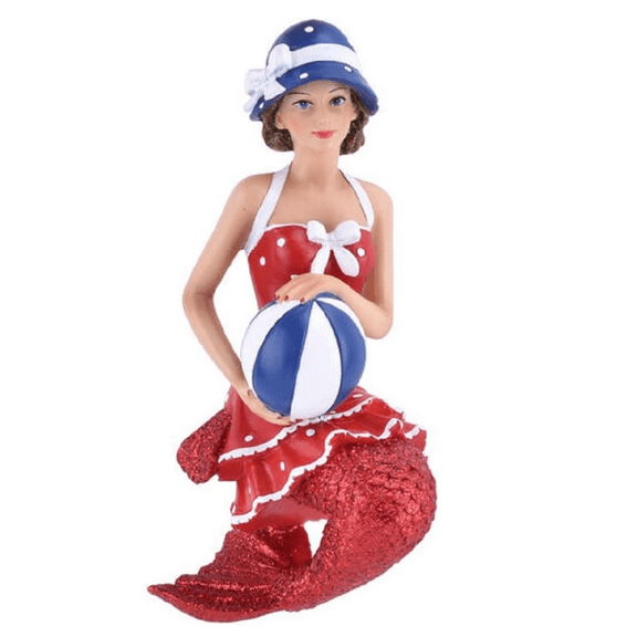 December Diamonds 55-55418 Mermaid, Bathing Beauty Hanging Ornament
