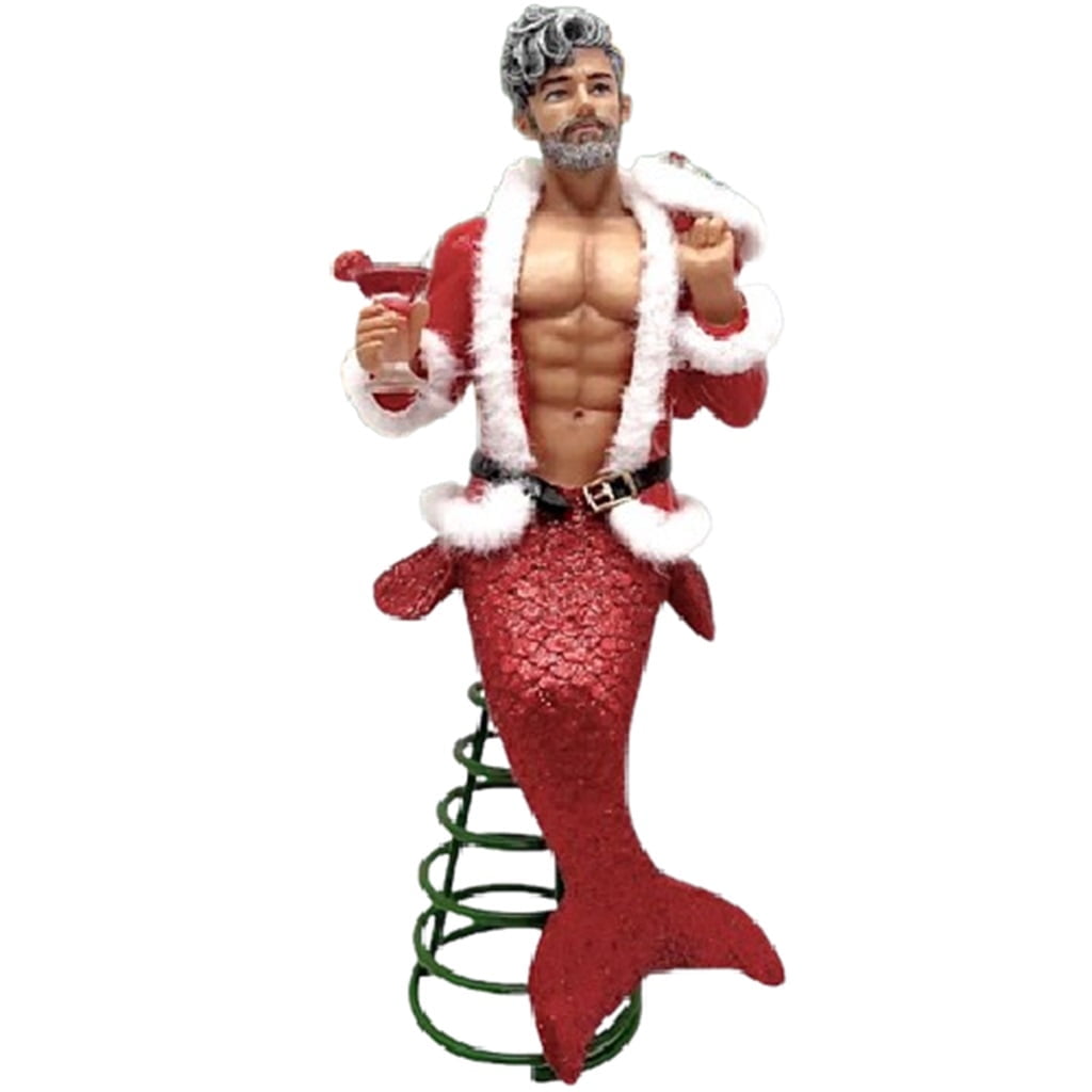December Diamonds Merman Hey Santa! Tree Topper - Thumbnail 2