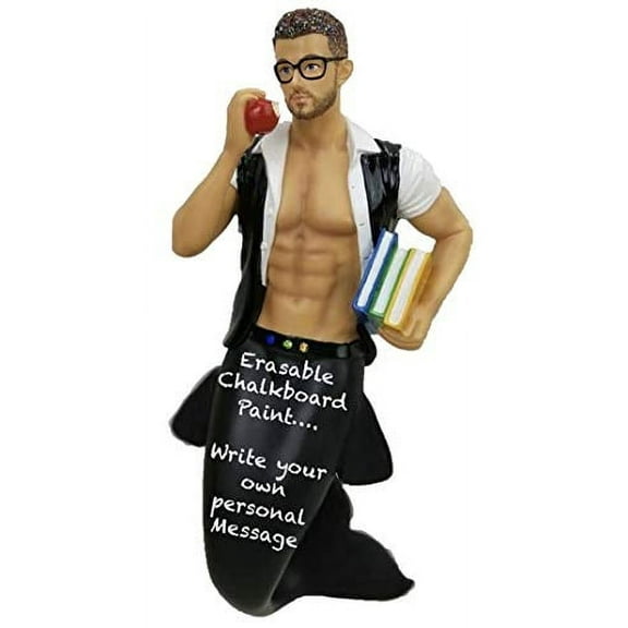 December Diamonds Hot 4 Teacher Merman Christmas Holiday Ornament