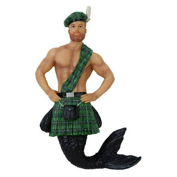 December Diamonds 55-55117 Merman Ornament Keltic Kelly