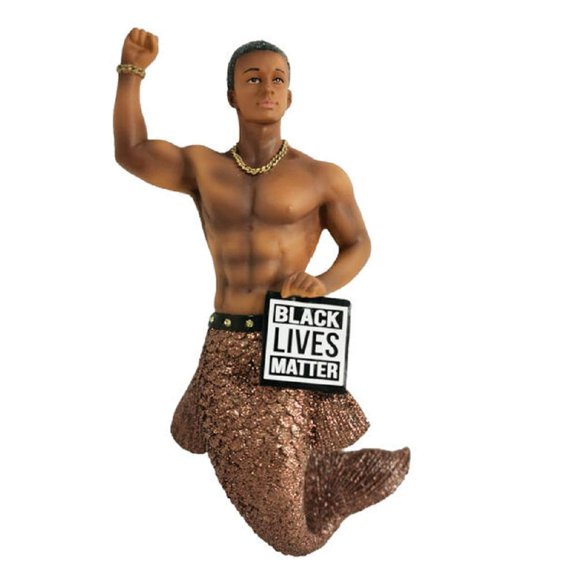 December Diamonds Mermen 6 Justice Advocate Resin Decorative Figurine