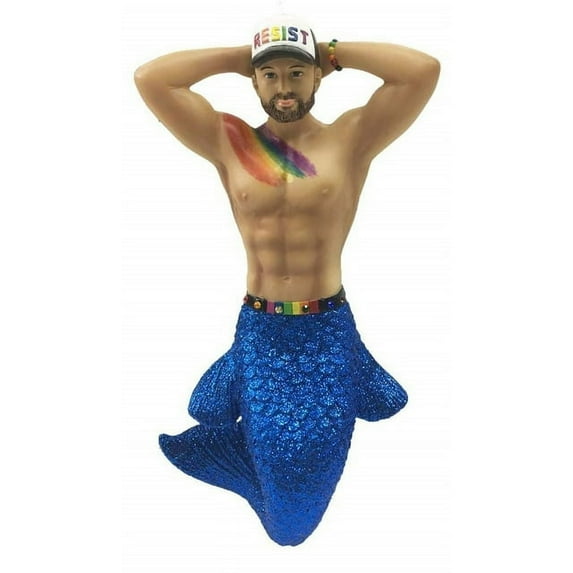 December Diamonds Mermen Figurine - Resist