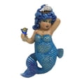 thumbnail image 1 of December Diamonds Rough Waters Blue Haired Mermaid Christmas Holiday Ornament, 1 of 3