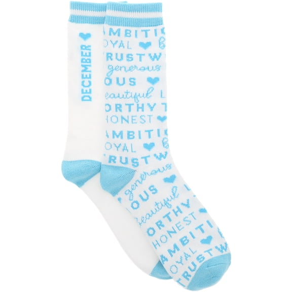 Pavilion Gift Company - December - M/L Unisex Crew Sock