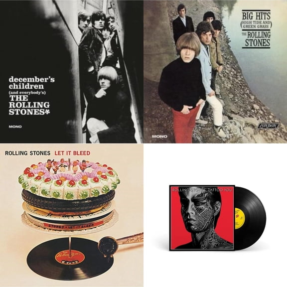 December's Children (& Everybody's) & Big Hits (High Tide Green Grass LP Vinyl) & Let It Bleed (50Th Anniversary Edition) & Tattoo You (2021 Remaster)