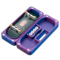 thumbnail image 1 of DecentBit Fingerboard Coffin Case Blue and Red, 1 of 10