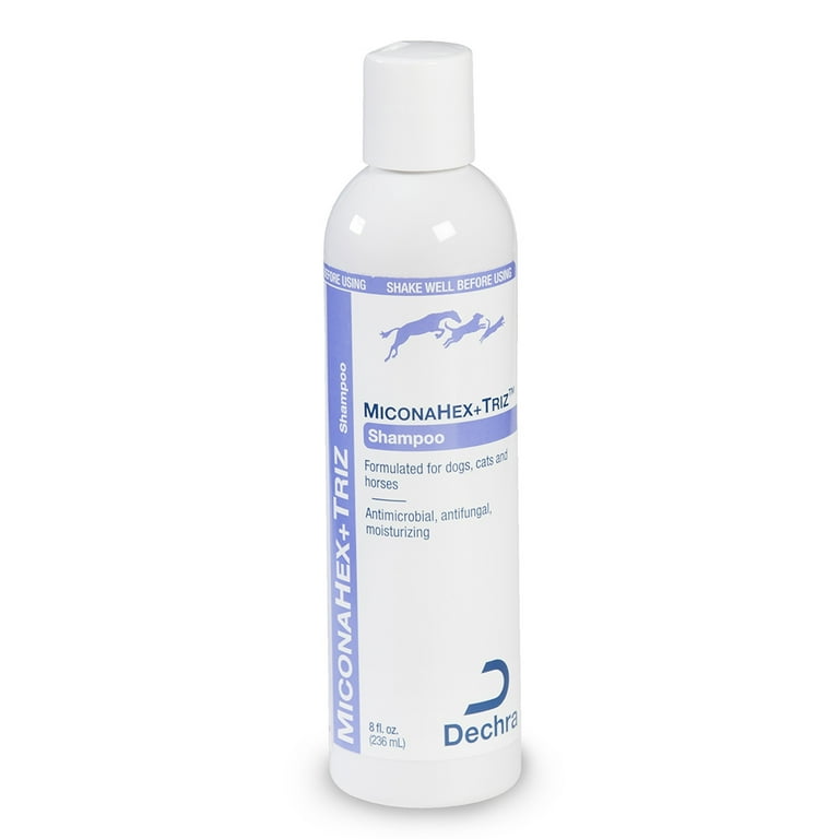 Dechra MiconaHex Triz Shampoo for Cats and Dogs 8 oz Walmart
