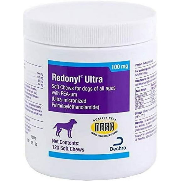 Dechra Redonyl Ultra Soft Chews for Dogs (100mg), 120 Soft Chews 100mg