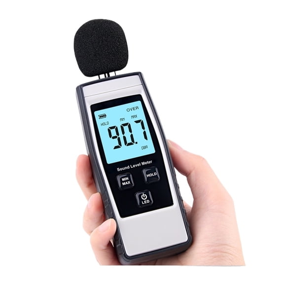 Decibel Measuring Device Digital Sound Level Meter Decibel Detector Noise Meter/gauge Noise Measuring Device Decibelmeter ,Accurate Measurement