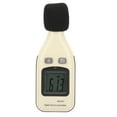Decibel Meter 30 to 130 DB Range 0.1dB Accuracy Backlit LCD Portable Sound Level Meter