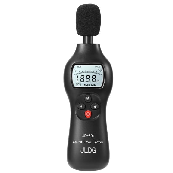 Decibel Meter Digital Handheld Noise Meter LCD Digital Noise Meter ,Portable