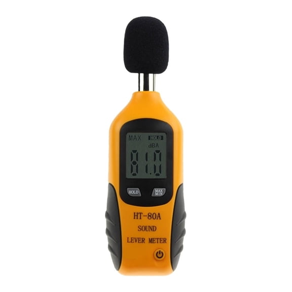 Decibel Meter Digital Sound Level Meter 30 130 dB Noise Measure Device Dual Ranges ,Easy to Carry