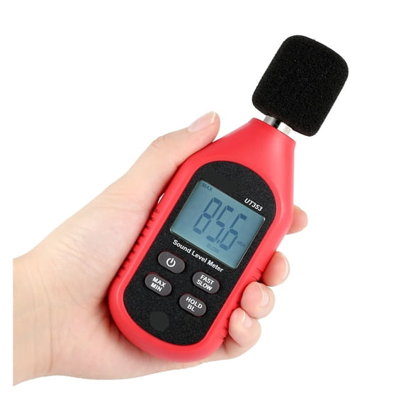 Decibel Meter Digital Sound Level Meter Portable SPL Meter 30dB-130dB ,Easy to Operate