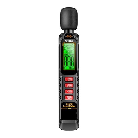Decibel Meter Range 30-130dB Digital Noise Meter with LED Display Noise Measurement Tool ,Sound Detector