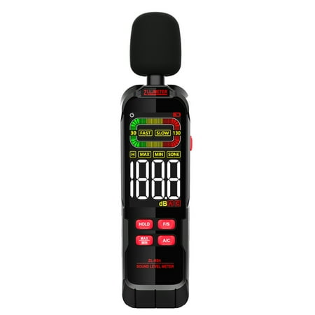 Decibel Tester,Meter Lcd Display Decibel Tester Wotao Display With Bar Mi Lcd Display With Noise Meter Handheld Functional Sound Meter Handheld Functional Sound Meter Buzhi Cousopo