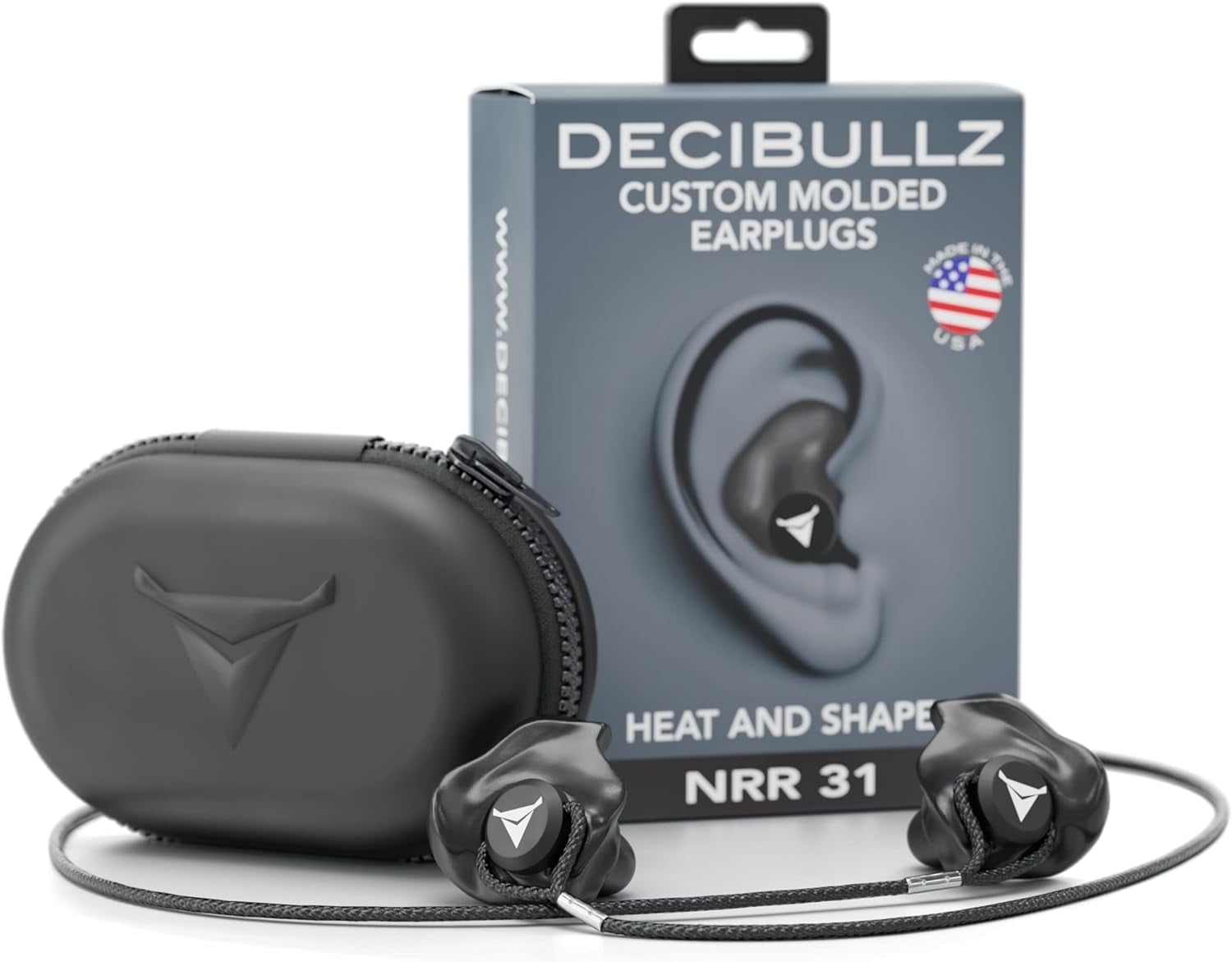 Osha Approved Earbuds Decibullz SAFE SOUND Wireless Bluetooth