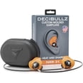 thumbnail image 1 of Decibullz Custom Molded Earplugs Pro Pack, One Size - Orange Bundle, 1 of 8