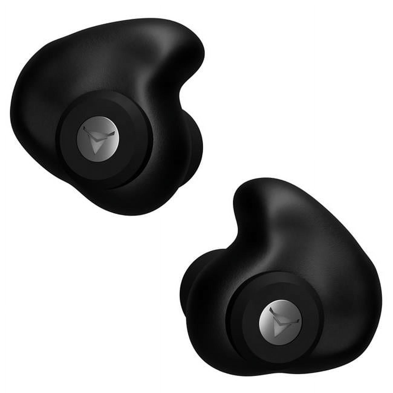 Decibullz Professional High Fidelity Earplugs, Black