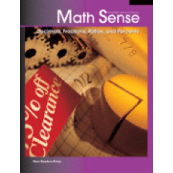 Pre-Owned Decimals, Fractions, Ratios, and Percents (Math Sense), 9781564203885, 1564203883, Paperback,