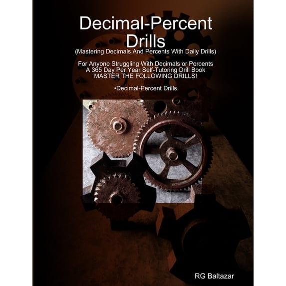 Decimals -Percent Drills, (Paperback)