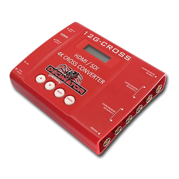 Decimator 4K HDMI/SDI Cross Converter with Scaling and Frame Rate Conversion